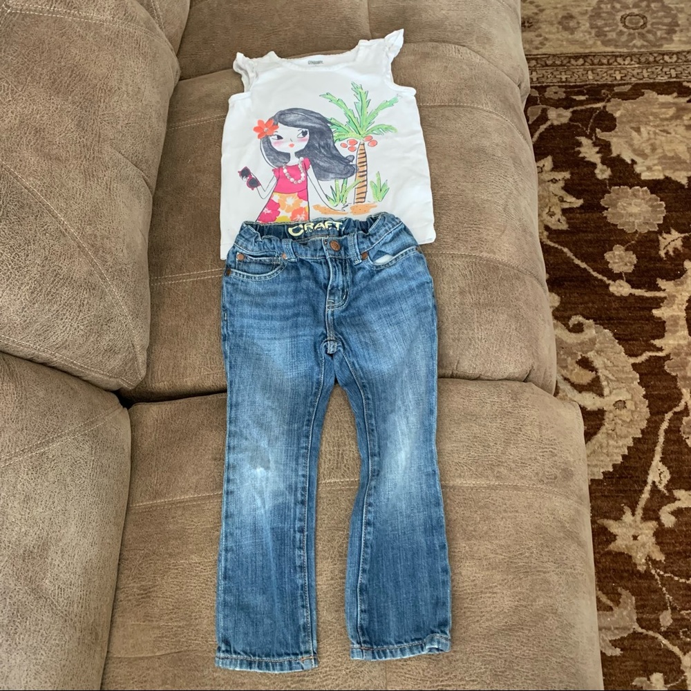 Little Girls Jeans/Top 5